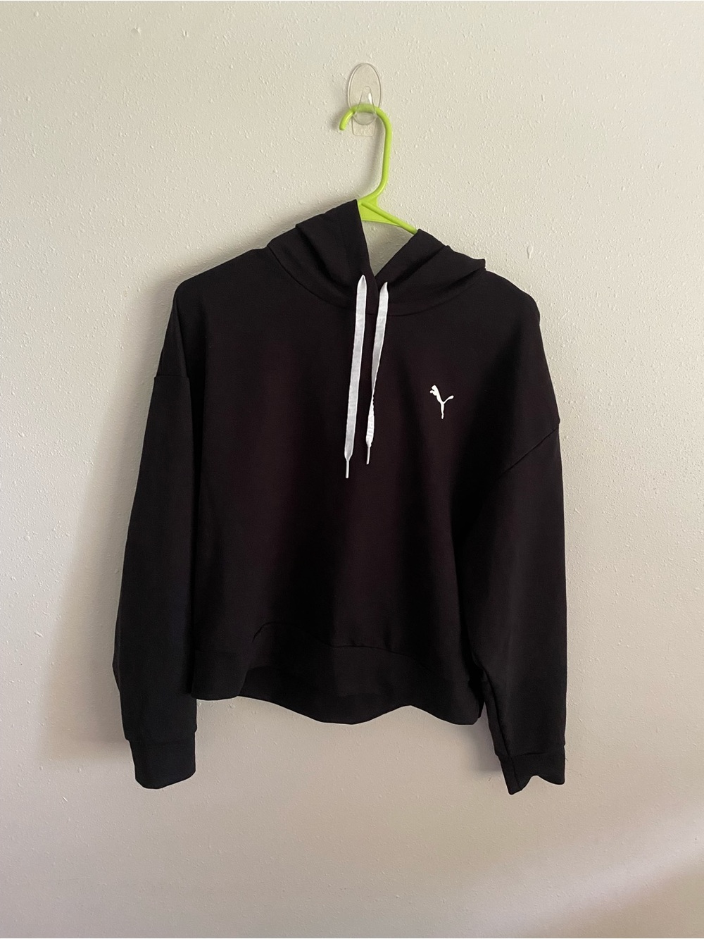 Puma Athletic Black Hoodie Size M